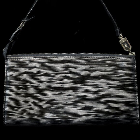 LOUIS VUITTON Black Epi Leather Accessories Pochette 24 Bag - Picture 6 of 15